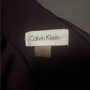 Calvin Klein One Shoulder Cocktail Dress
